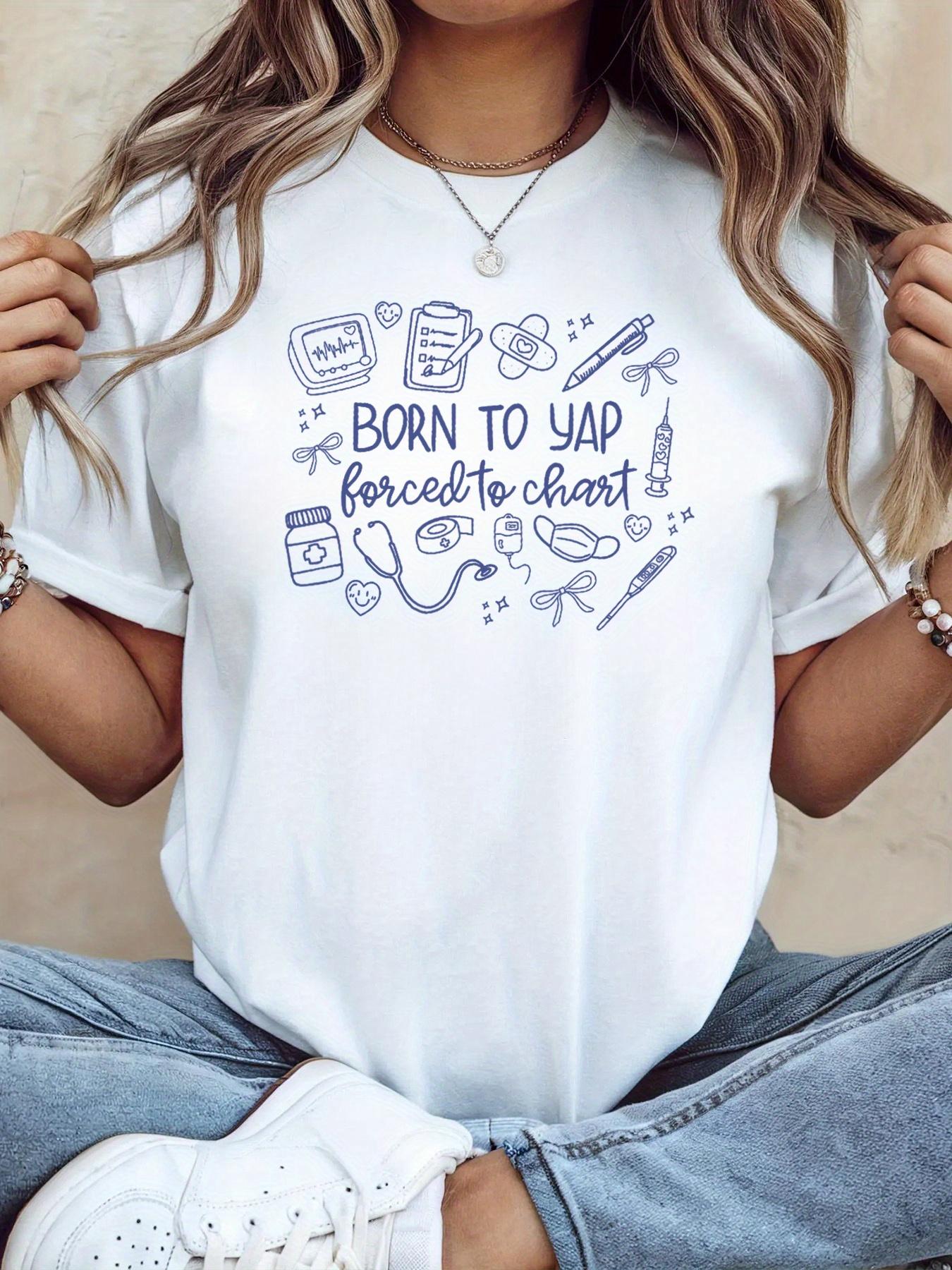 Unisex Short Sleeve Round Neck C Ideal Gift for Healthc Sofork Humor Lovers S
Unisex Short Sleeve Round Neck C Ideal Gift for Healthc Sofork Humor Lovers S