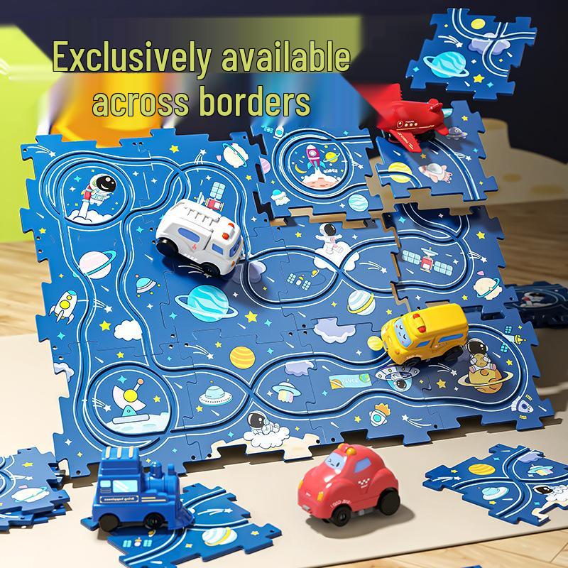 Cross-Border Christmas Train DIY Electric Car Educational Jigsaw Track Toy for Children
Cross-Border Christmas Train DIY Electric Car Educational Jigsaw Track Toy for Children
