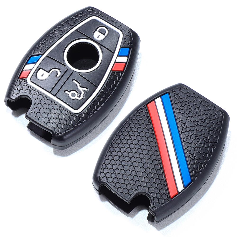 MB Car Key Fob Cover Fits for Mercedes-Benz C E M S CLS CLK GLK GLC G Class CLA GLK350 GLA250 C300 AMG GLC300 Smart Remote Key
MB Car Key Fob Cover Fits for Mercedes-Benz C E M S CLS CLK GLK GLC G Class CLA GLK350 GLA250 C300 AMG GLC300 Smart Remote Key