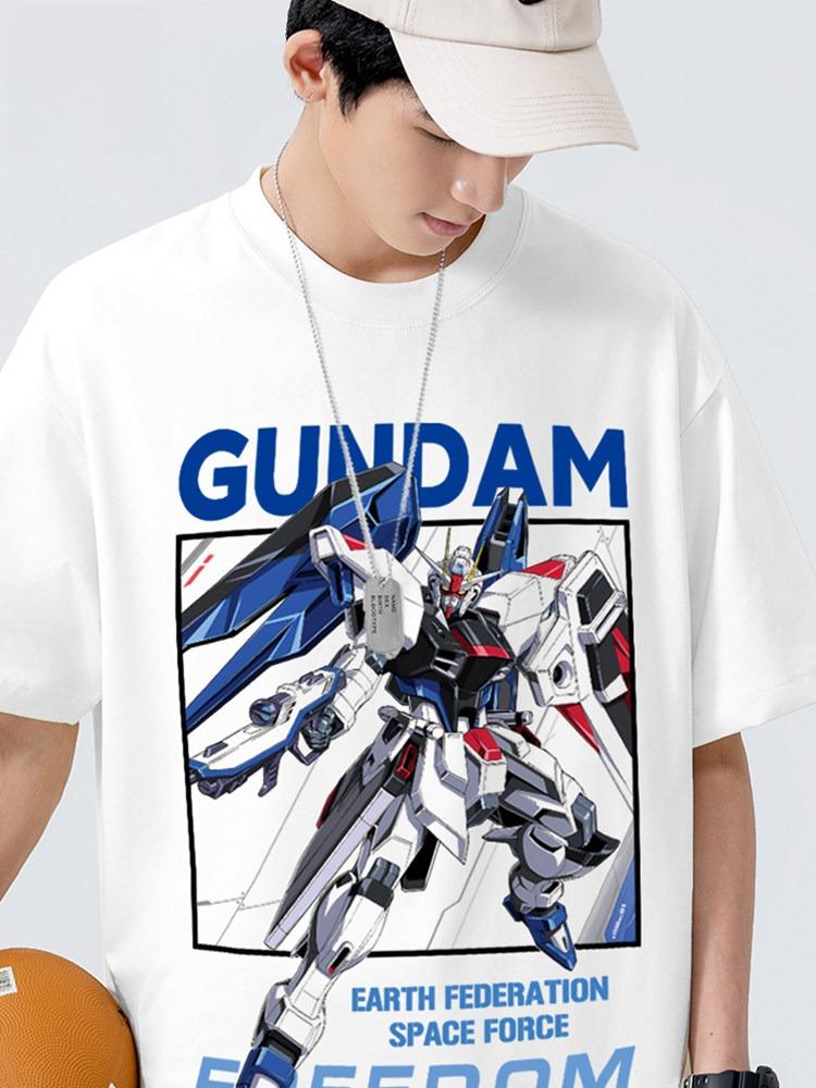 2026 New Freeform Gundam Printed T-Shirt Men s and Women s Fashion Breathable T-Shirt Men s Tops S разноцветный
2026 New Freeform Gundam Printed T-Shirt Men s and Women s Fashion Breathable T-Shirt Men s Tops S разноцветный