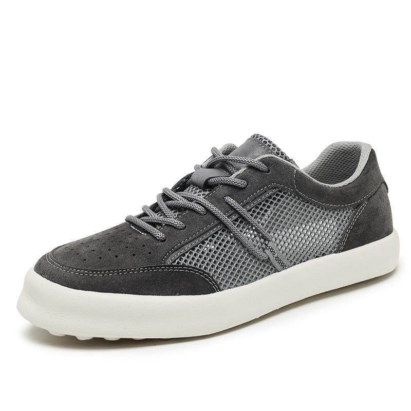 Fashion Breathable Mens Suede Leather Shoes Summer Sports Shoes Casual Lightweight Treking Footwear Fashion Sneakers Non Slip Trainers 39 серый
Fashion Breathable Mens Suede Leather Shoes Summer Sports Shoes Casual Lightweight Treking Footwear Fashion Sneakers Non Slip Trainers 39 серый