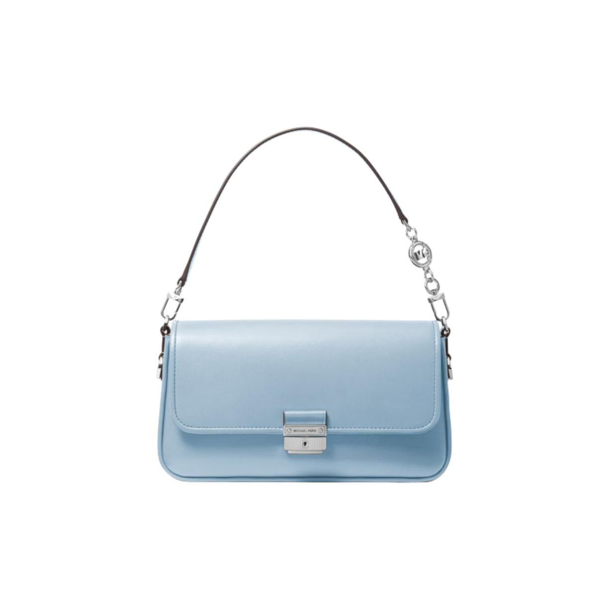 Michael Kors MK Bradshaw Solid Color Minimalist Flap Commuter Leather Shoulder Bag Women Shoulder Bag Blue 30S1S2BL1L-CHAMBRAY Basic Set (Bag+Dust Bag)
Michael Kors MK Bradshaw Solid Color Minimalist Flap Commuter Leather Shoulder Bag Women Shoulder Bag Blue 30S1S2BL1L-CHAMBRAY Basic Set (Bag+Dust Bag)