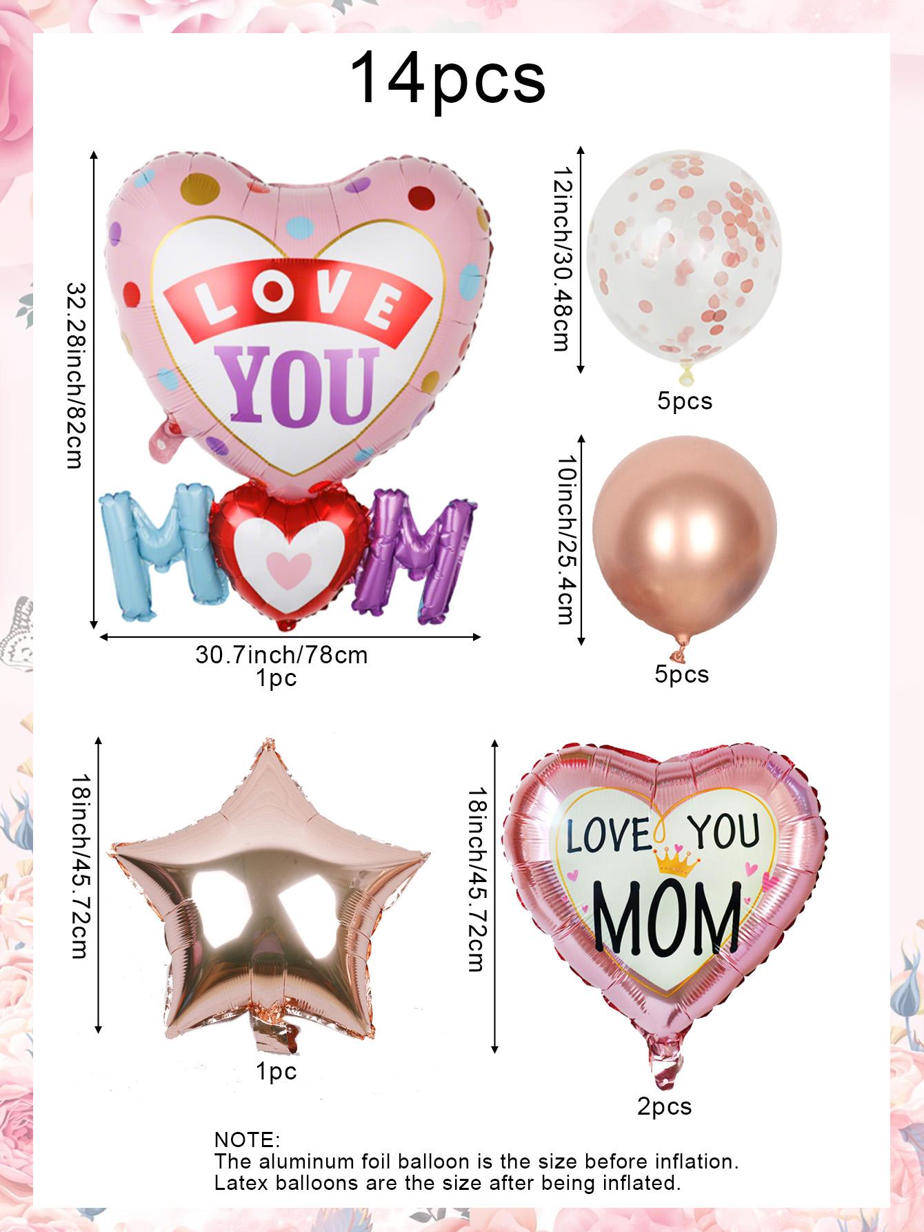 14pcs Mother s Day Balloon Set, Suitable for Mother s Day, Holiday Decorations, A Gift for Mom, The Best Mom. Other
14pcs Mother s Day Balloon Set, Suitable for Mother s Day, Holiday Decorations, A Gift for Mom, The Best Mom. Other