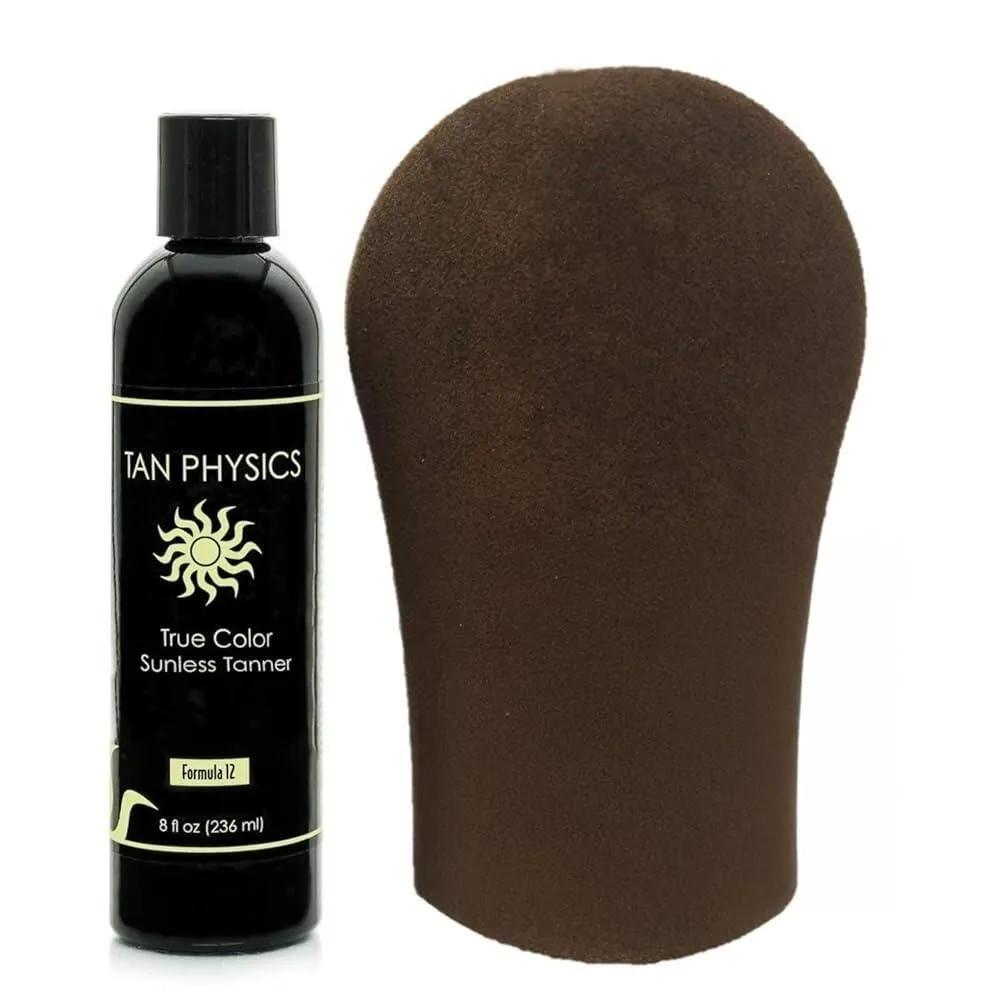 Tan Physics Sunless Tanner 226.8g (8 oz) with Tanning Gloves - Self-Tanning Lotion - Instant Tan Lotion for Face and Body - Striped
Tan Physics Sunless Tanner 226.8g (8 oz) with Tanning Gloves - Self-Tanning Lotion - Instant Tan Lotion for Face and Body - Striped