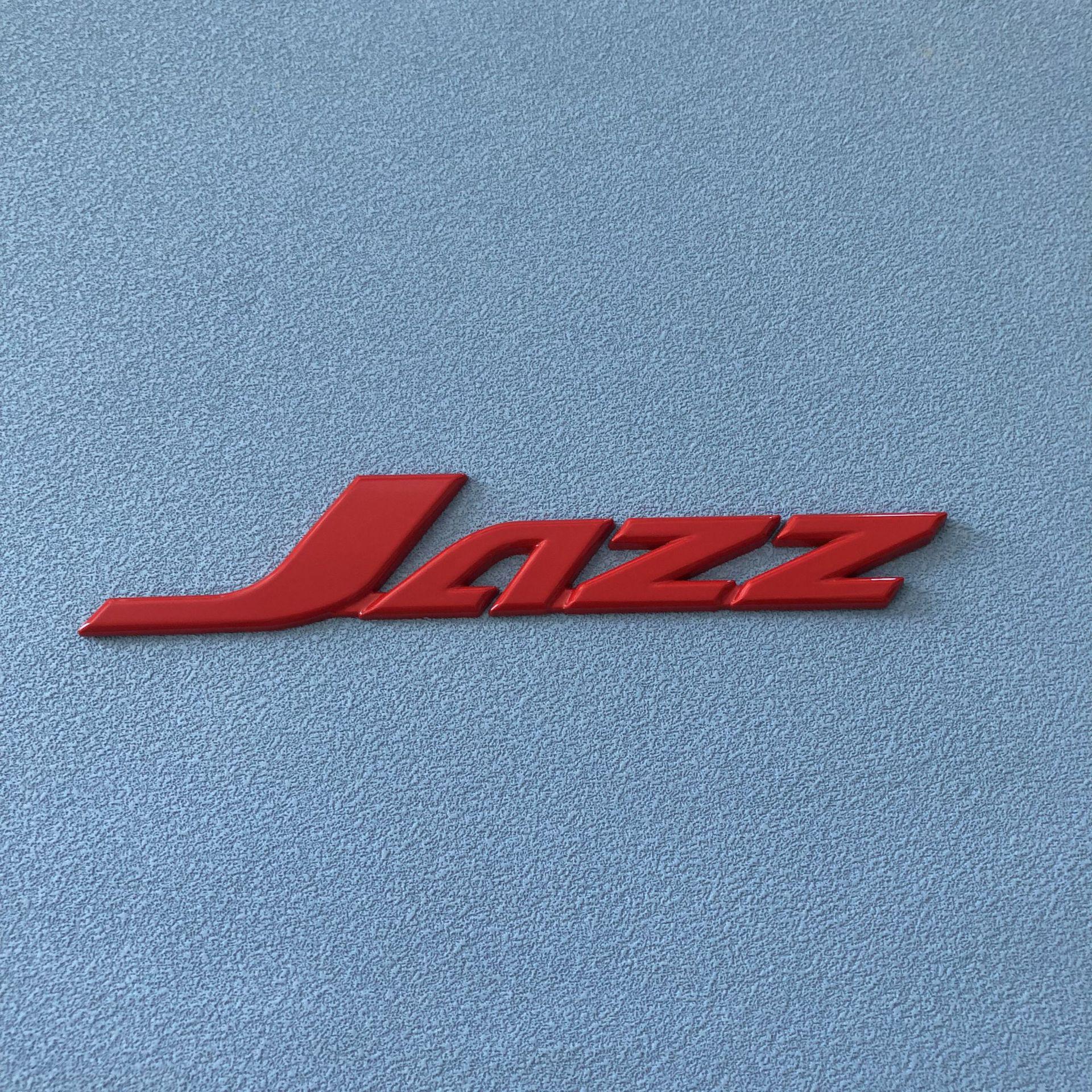 Автомобільний значок JAZZ для Honda Fit: Декоративна наклейка на металевий валізу з-за кордону червоний
Автомобільний значок JAZZ для Honda Fit: Декоративна наклейка на металевий валізу з-за кордону червоний