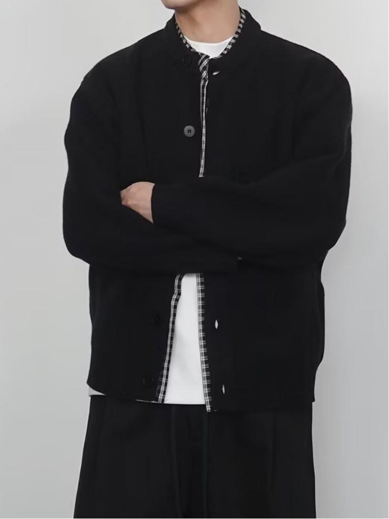 Miu Style Men s Patchwork Knit Cardigan: Loose, Trendy, Couple s Warm Sweater Coat for Autumn & Winter. XL чорний
Miu Style Men s Patchwork Knit Cardigan: Loose, Trendy, Couple s Warm Sweater Coat for Autumn & Winter. XL чорний