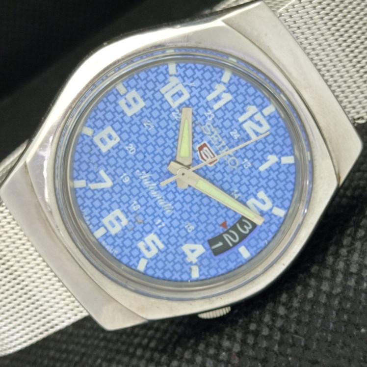 Б/У винтажные мужские часы SEIKO 5 AUTOMATIC 7009A JAPAN MENS DATE BLUE WATCH 593c-a314910-2 SKU593c-a314910
Б/У винтажные мужские часы SEIKO 5 AUTOMATIC 7009A JAPAN MENS DATE BLUE WATCH 593c-a314910-2 SKU593c-a314910