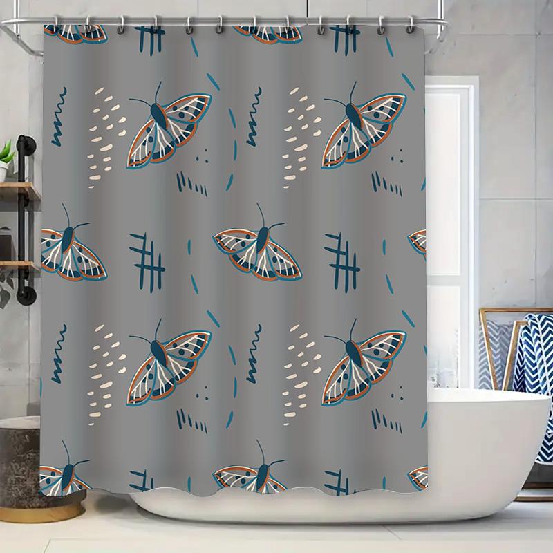 High-Quality Printed Bath Shower Curtains Decorative Butterfly Floral Pattern Waterproof Home Decoration Customizable Size Avail W60H190(CM)-1 Pcs
High-Quality Printed Bath Shower Curtains Decorative Butterfly Floral Pattern Waterproof Home Decoration Customizable Size Avail W60H190(CM)-1 Pcs