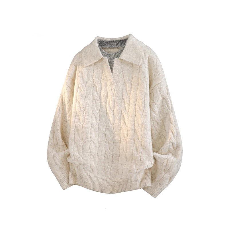 Men s Two-Piece Style V-Neck Cable Knit Pullover Sweater - Thick, Loose, Autumn/Winter Fashion 2XL абрикосовий
Men s Two-Piece Style V-Neck Cable Knit Pullover Sweater - Thick, Loose, Autumn/Winter Fashion 2XL абрикосовий