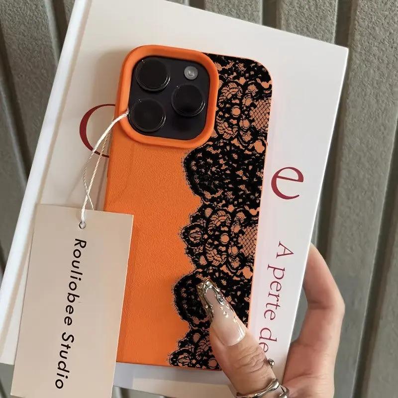 Чехол для телефона для iPhone 17 16 15 14 Plus 13 12 11 Pro Max 17 Air X XR XS Сексуальный Роскошный Черный Кружевной Узор Текстура Личи Обложка iPhone XR
Чехол для телефона для iPhone 17 16 15 14 Plus 13 12 11 Pro Max 17 Air X XR XS Сексуальный Роскошный Черный Кружевной Узор Текстура Личи Обложка iPhone XR