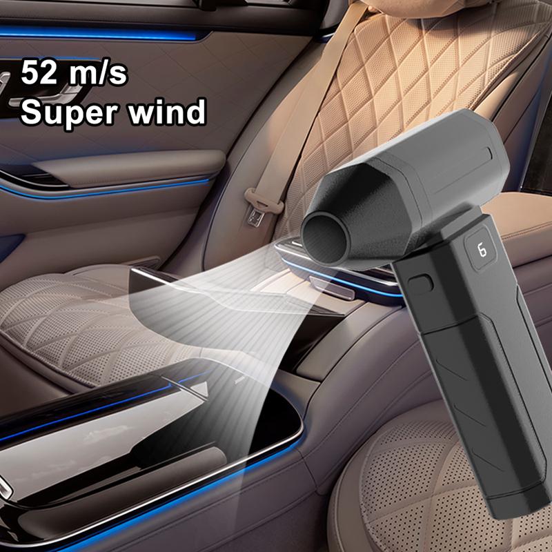 Violent Fan 100000 Rpm Brushless Turbo Motor Portable Type-C Fast Charging Light Large Capacity Battery Powerful Dust Blower чёрный
Violent Fan 100000 Rpm Brushless Turbo Motor Portable Type-C Fast Charging Light Large Capacity Battery Powerful Dust Blower чёрный