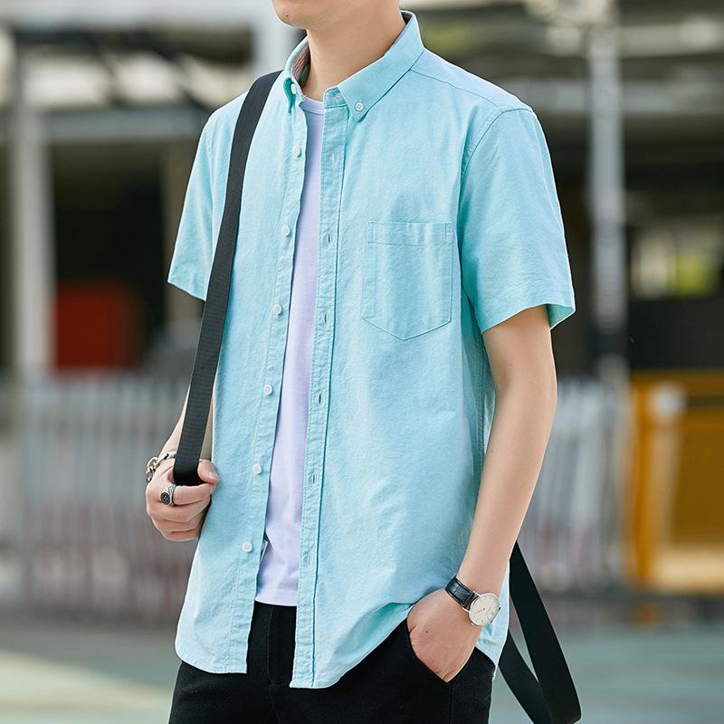 Men s White Short Sleeve Button Down Shirt - Oversized Casual Cotton Shirt with Pocket 5XL зелений
Men s White Short Sleeve Button Down Shirt - Oversized Casual Cotton Shirt with Pocket 5XL зелений