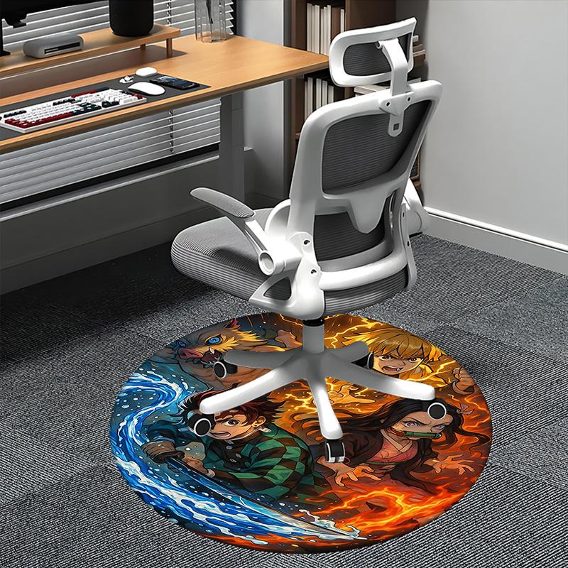 Demon Slayer Chair mat Round Rug-Office carpet, Non-slip, Suitable for Living Rooms, Bedrooms Decor.1205307a 80cm by 80cm
Demon Slayer Chair mat Round Rug-Office carpet, Non-slip, Suitable for Living Rooms, Bedrooms Decor.1205307a 80cm by 80cm