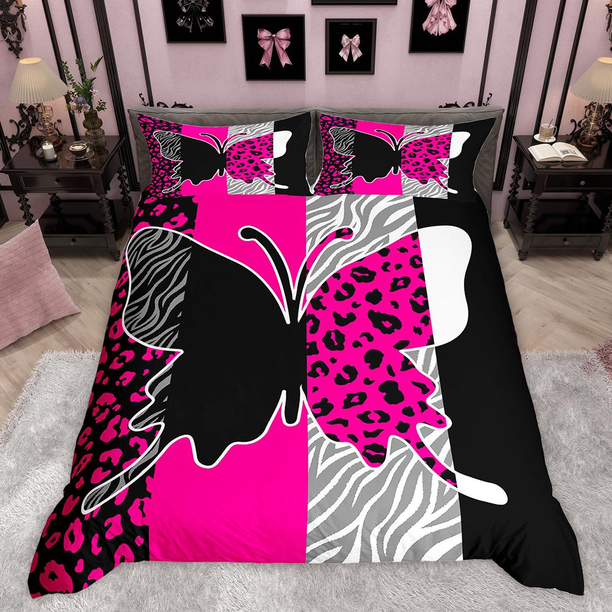 Comforter Homewish Abstract Butterfly Leopard Cow Zebra Print Bed Set Colorful Striped Set Comforter (quilt)-EU Single(135*200cm)3pcs
Comforter Homewish Abstract Butterfly Leopard Cow Zebra Print Bed Set Colorful Striped Set Comforter (quilt)-EU Single(135*200cm)3pcs