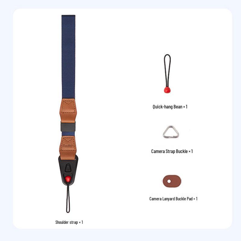 Quick Release Crossbody & Wrist Camera Strap for DSLR/Mirrorless - Photography Accessory
Quick Release Crossbody & Wrist Camera Strap for DSLR/Mirrorless - Photography Accessory