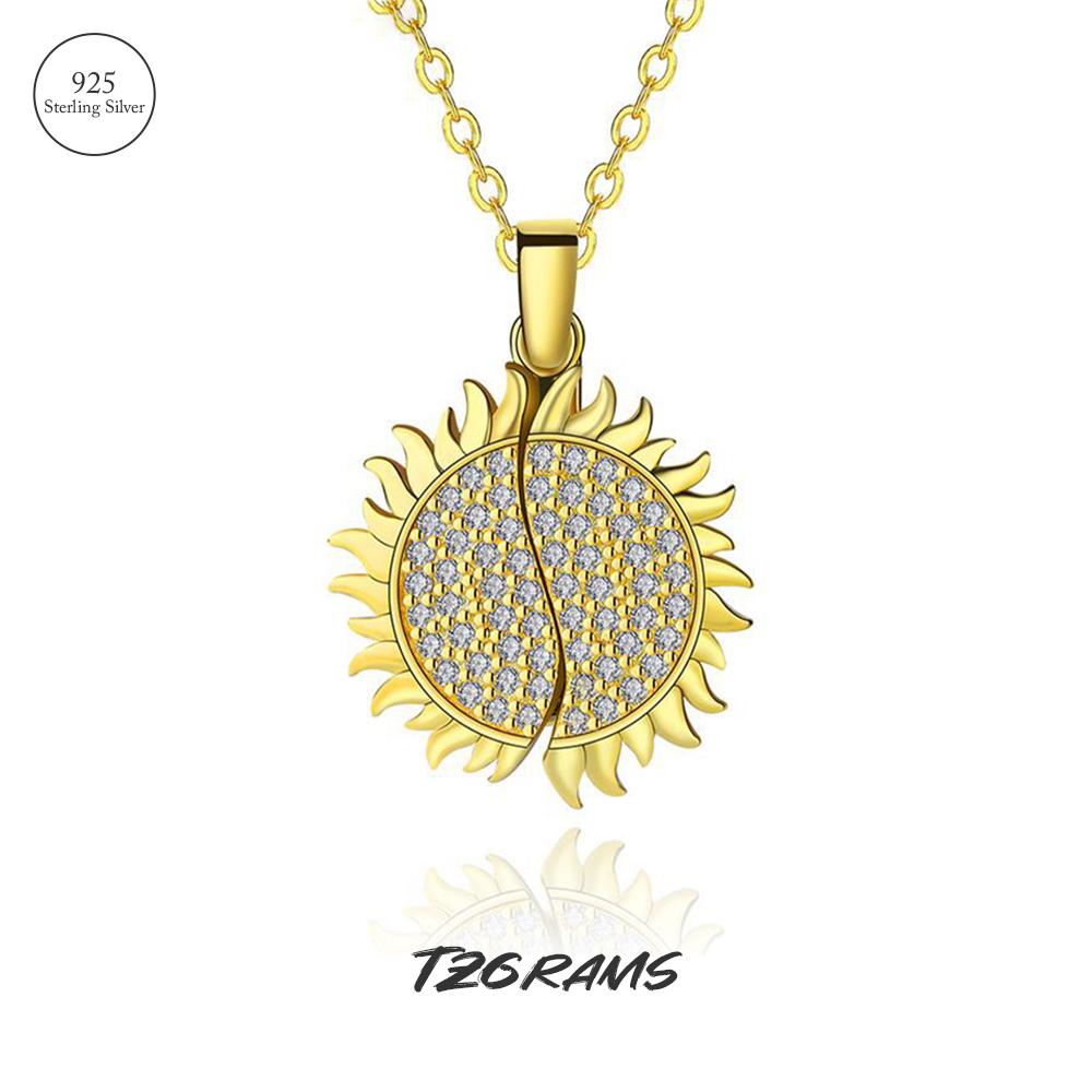 925 Sterling Silver Gold Plated Apollo Necklace For Women Sunflower Pendant Customizable Name Anniversary Birthday Party Jewelry
925 Sterling Silver Gold Plated Apollo Necklace For Women Sunflower Pendant Customizable Name Anniversary Birthday Party Jewelry