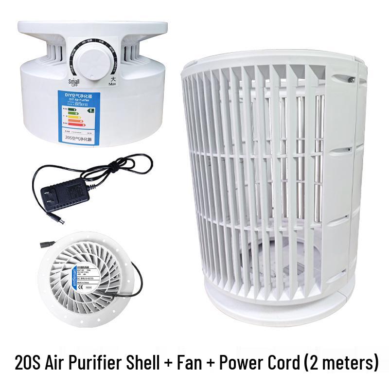 DIY 20S Air Purifier Shell: Removes Secondhand Smoke, Formaldehyde, Hair, and Dust for Chess Rooms, Bedrooms, and Living Rooms. Upgraded Version.
DIY 20S Air Purifier Shell: Removes Secondhand Smoke, Formaldehyde, Hair, and Dust for Chess Rooms, Bedrooms, and Living Rooms. Upgraded Version.