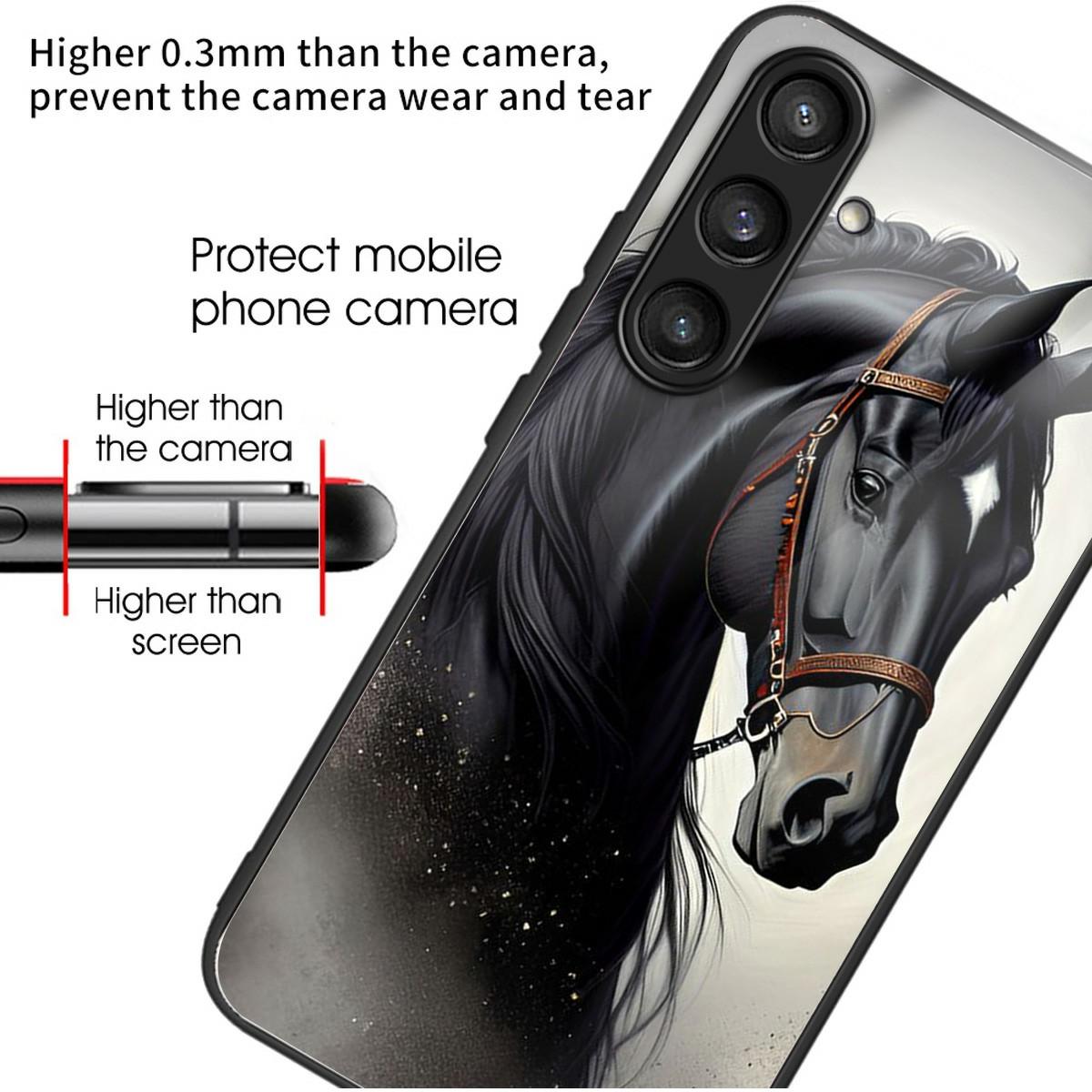 For Samsung Galaxy S24 FE Case Tempered Glass Back Cover with Pattern Printing Black White Marble
For Samsung Galaxy S24 FE Case Tempered Glass Back Cover with Pattern Printing Black White Marble