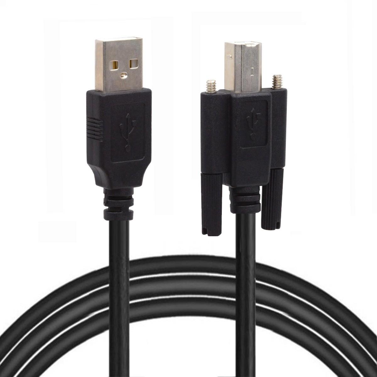 U2-102-1.5M USB 2.0 Type A Male to Type B Thumbscrew Standard Male Mount Panel Type for Industrial Camera Scanner Disk As Shown A
U2-102-1.5M USB 2.0 Type A Male to Type B Thumbscrew Standard Male Mount Panel Type for Industrial Camera Scanner Disk As Shown A