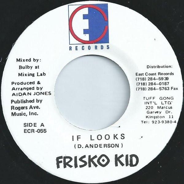 7inch Record FRISCO KID - If Looks ECR055 East Coast Reco Jamaica Reggae, Ska & Dub Used
7inch Record FRISCO KID - If Looks ECR055 East Coast Reco Jamaica Reggae, Ska & Dub Used
