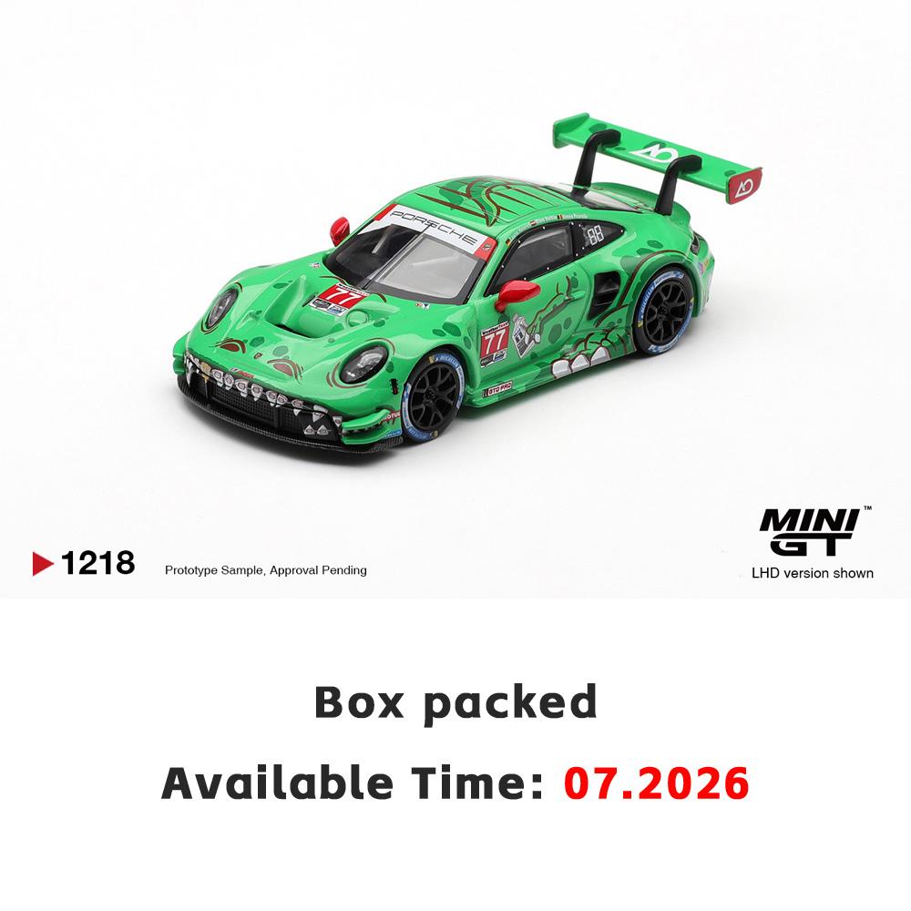 Presale MINIGT 1/64 Porsche 911 Gt3 R(992) #77 Diecast Model Car Blister Packaging High Performance Model Gift for Boys Adults
Presale MINIGT 1/64 Porsche 911 Gt3 R(992) #77 Diecast Model Car Blister Packaging High Performance Model Gift for Boys Adults