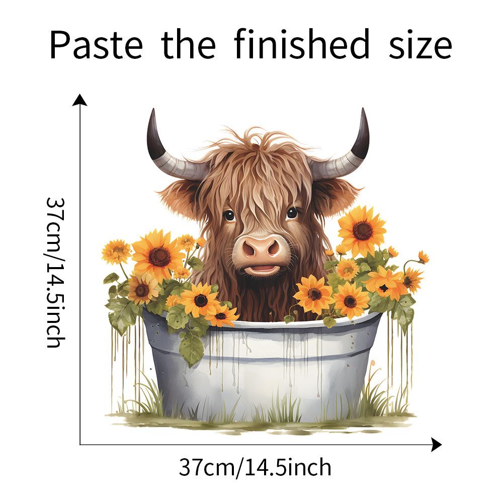 Стеклянные двери и окна с изображением подсолнуха в виде головы быка, украшение дома, декоративные настенные наклейки 39*39CM/fun-f68
Стеклянные двери и окна с изображением подсолнуха в виде головы быка, украшение дома, декоративные настенные наклейки 39*39CM/fun-f68