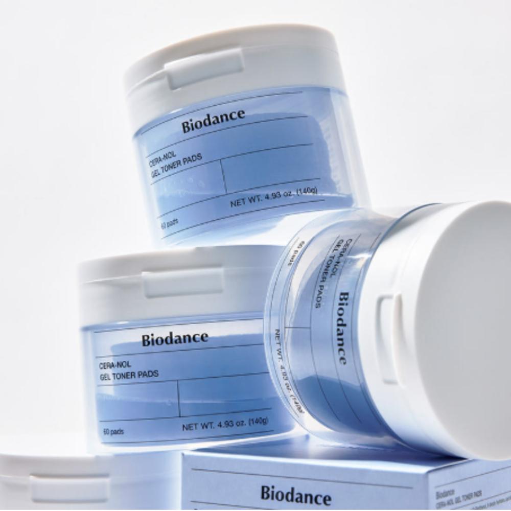 Biodance Ceranol Gel Toner Pads 60 штук – Увлажняющие и укрепляющие барьер гелевые тонер-пэды
Biodance Ceranol Gel Toner Pads 60 штук – Увлажняющие и укрепляющие барьер гелевые тонер-пэды