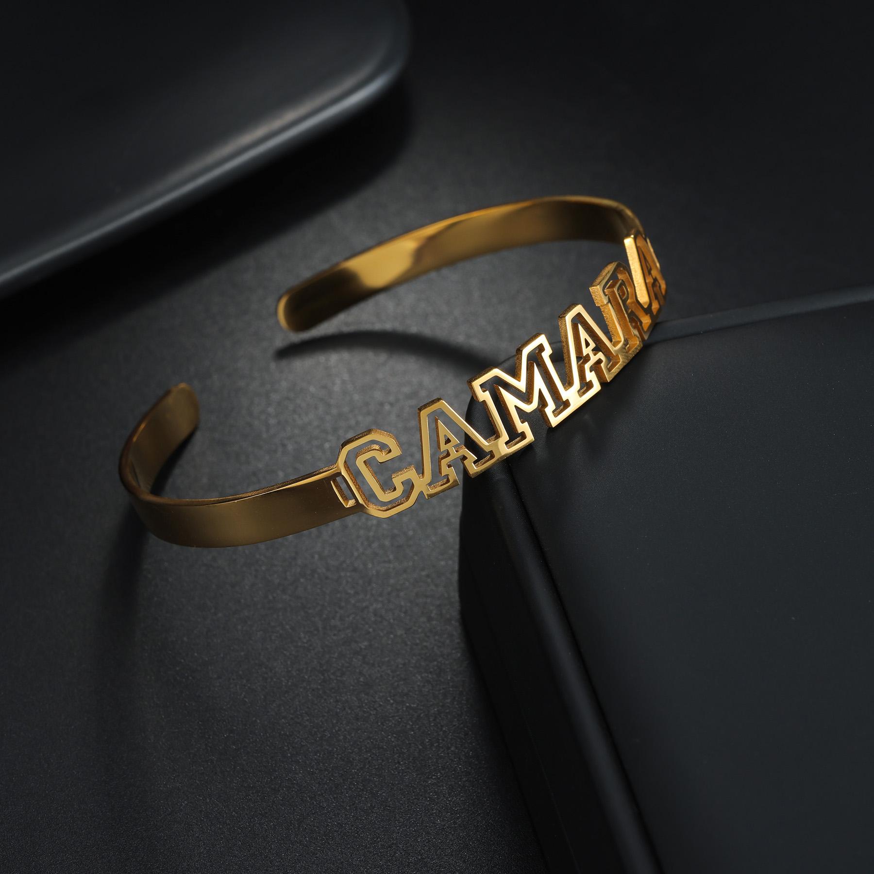Atoztide Custom Name Bracelet for Women Men Stainless Steel Jewelry Personalized Hollow Letter Bangles Woman Kids Chrismas Gift silver color
Atoztide Custom Name Bracelet for Women Men Stainless Steel Jewelry Personalized Hollow Letter Bangles Woman Kids Chrismas Gift silver color