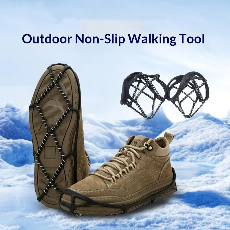 Non Slip Ice Snow Gripper Shoe Cover 1 Pair Camping Outdoor Sports Walk Traction Cleats Crampon Shoe Covers A3 TPE
Non Slip Ice Snow Gripper Shoe Cover 1 Pair Camping Outdoor Sports Walk Traction Cleats Crampon Shoe Covers A3 TPE