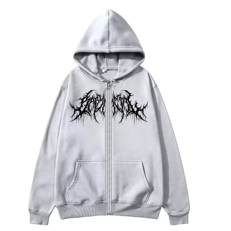 Y2K Zip-Up Hoodie, Men, Clothes with Graphic Prints, Hip Hop Style, Gothic Autumn Winter Keep Warm Long Sleeves Sweatshirt XL сірий
Y2K Zip-Up Hoodie, Men, Clothes with Graphic Prints, Hip Hop Style, Gothic Autumn Winter Keep Warm Long Sleeves Sweatshirt XL сірий