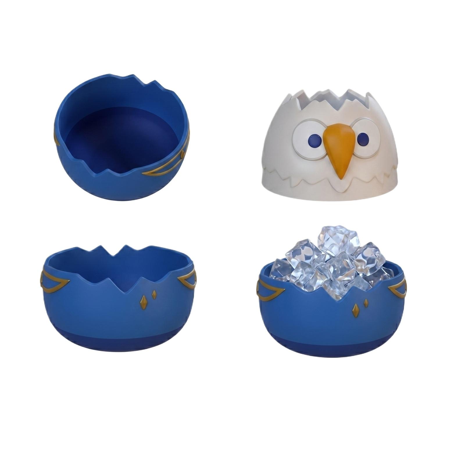 Novelty Egg-Shaped Container with Removable Lid for Storage and Display Multi-Functional Decorative Bowl Suitable for Home Office Use One Size
Novelty Egg-Shaped Container with Removable Lid for Storage and Display Multi-Functional Decorative Bowl Suitable for Home Office Use One Size