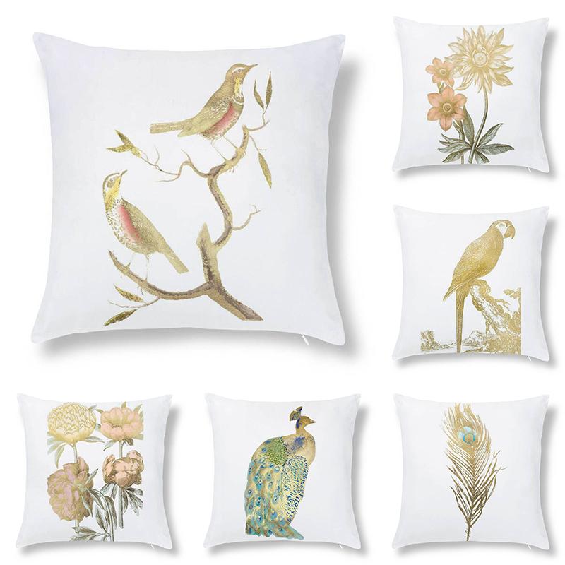 45x45cm Golden Parrot Peacock Bronze Peach Pillow Cover Sofa Office Seat Car Cushion Cover Home Decor Pillow Cover Wholesale
45x45cm Golden Parrot Peacock Bronze Peach Pillow Cover Sofa Office Seat Car Cushion Cover Home Decor Pillow Cover Wholesale