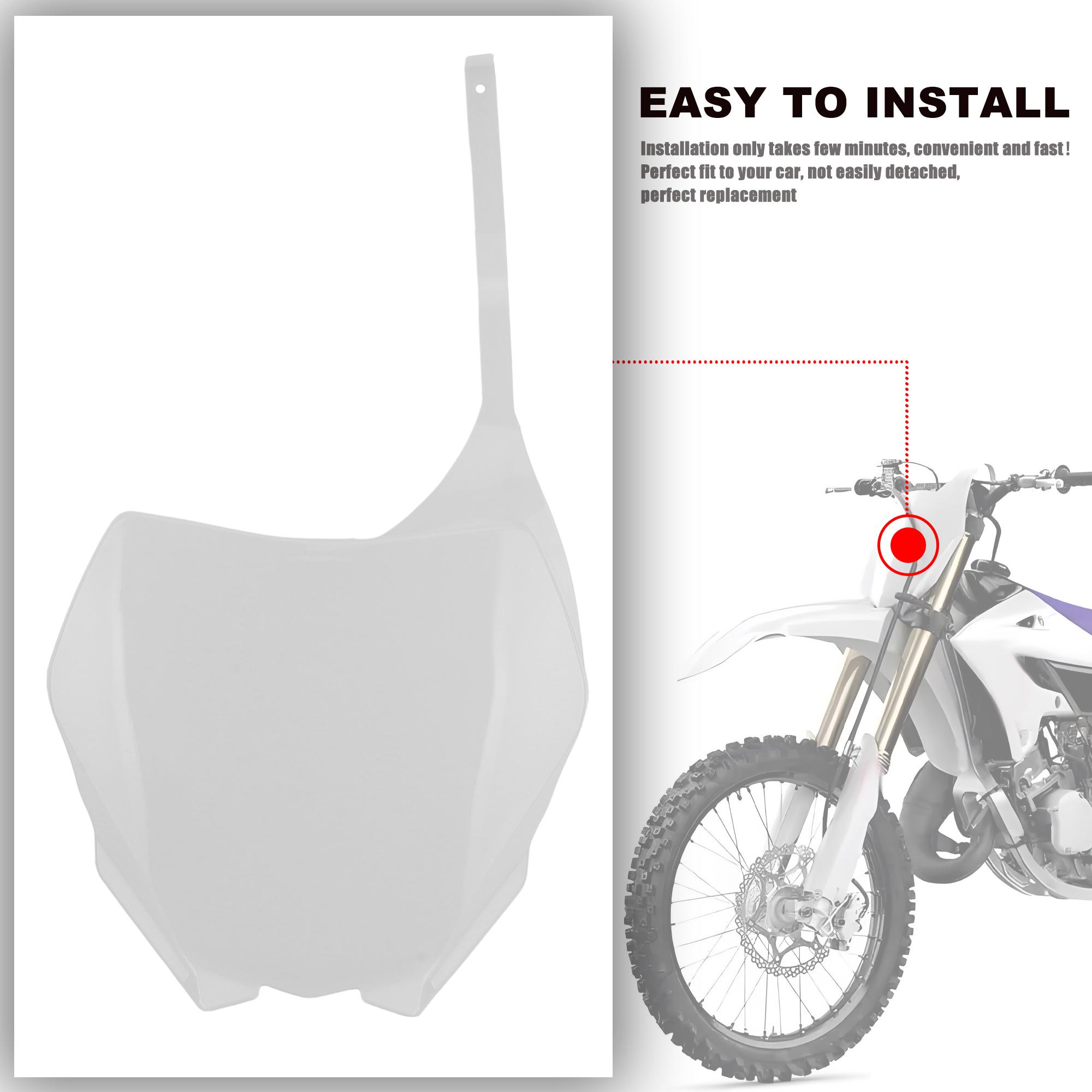 Motorcycle Rear Number Board For Honda Kawasaki Yamaha Suzuki Harley Husqvarna BMW Universal Pit Dirt Bike Motocross Accessories білий
Motorcycle Rear Number Board For Honda Kawasaki Yamaha Suzuki Harley Husqvarna BMW Universal Pit Dirt Bike Motocross Accessories білий