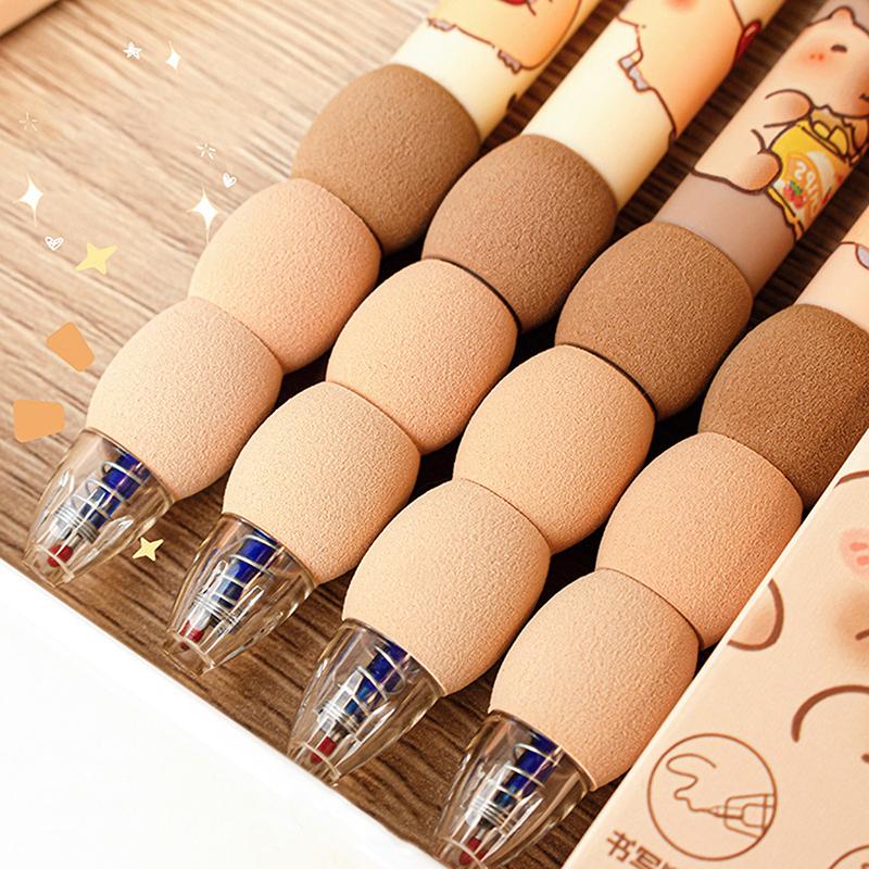 4Pcs Cartoon Cute Capybara Erasable Gel Pens Kawaii Quick-Drying Writing Smooth Elegant Neutral Pens Aesthetic Stationery A
4Pcs Cartoon Cute Capybara Erasable Gel Pens Kawaii Quick-Drying Writing Smooth Elegant Neutral Pens Aesthetic Stationery A