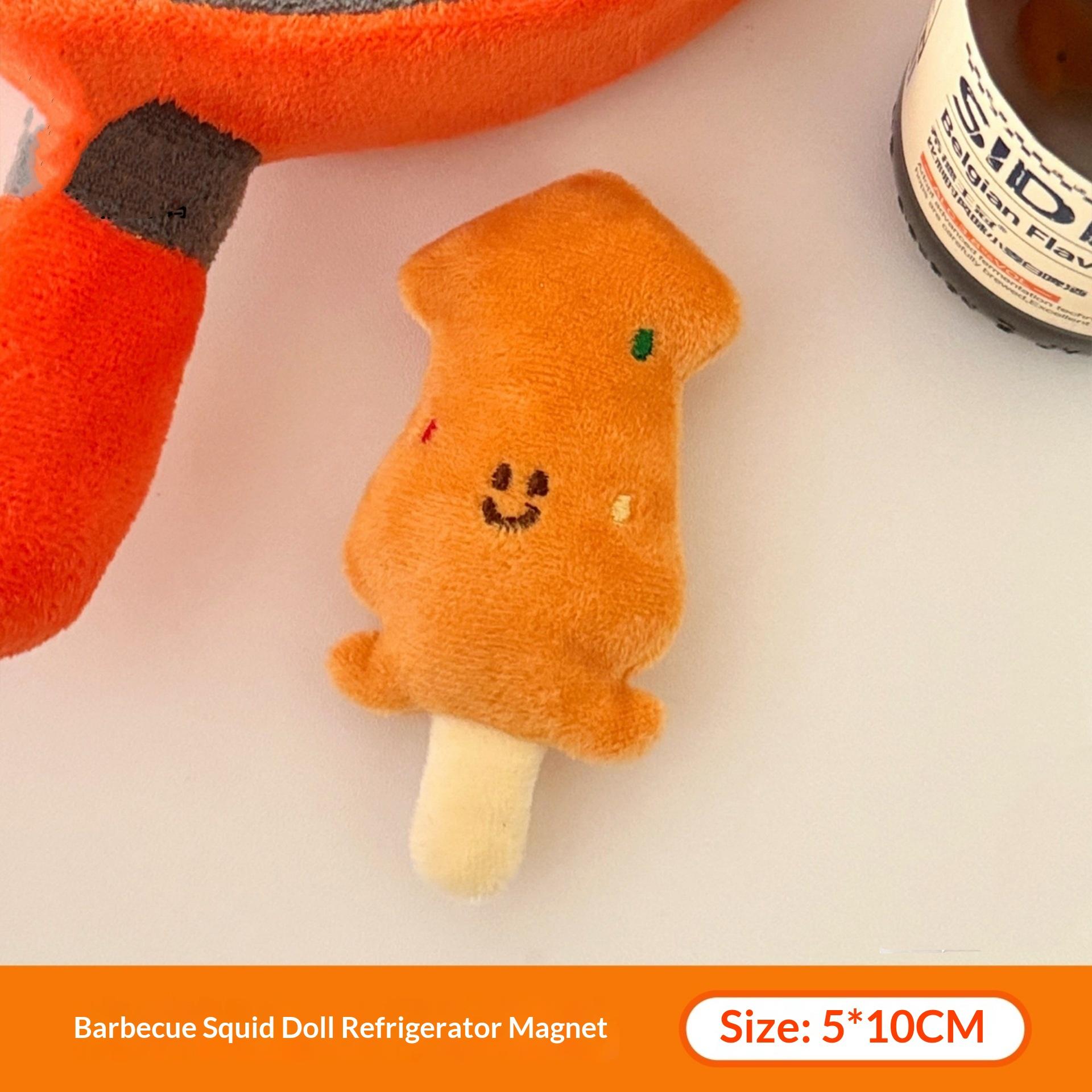 Cute Cartoon Barbecue Doll Plush Keychain Refrigerator Magnet Creative Fun Simulated Food Doll Pendant Backpack Home Decor Gift as the picture
Cute Cartoon Barbecue Doll Plush Keychain Refrigerator Magnet Creative Fun Simulated Food Doll Pendant Backpack Home Decor Gift as the picture