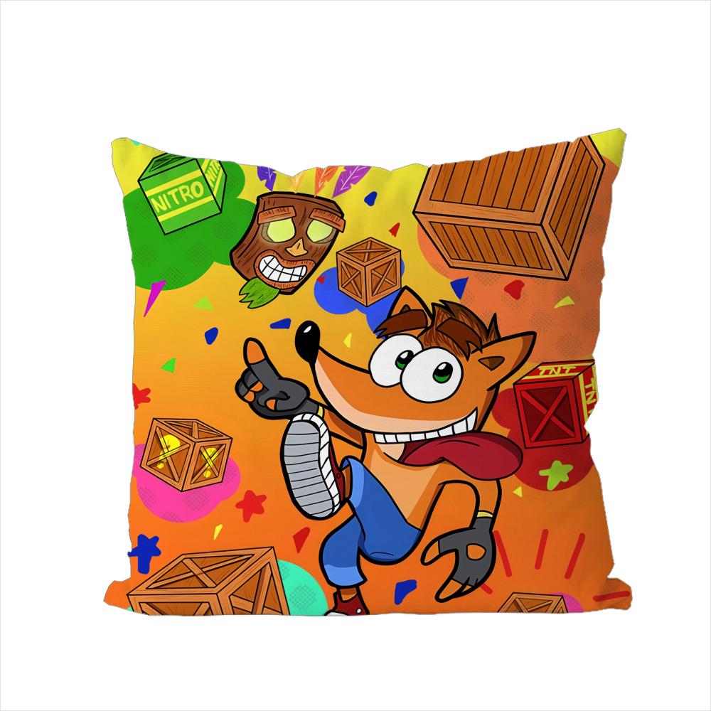 CCrash Bandicoot Pillow Case For Car Sofa Decorative Home Doublesided Print Plush Square Throw Pillow Cushion Cover 30x30cm
CCrash Bandicoot Pillow Case For Car Sofa Decorative Home Doublesided Print Plush Square Throw Pillow Cushion Cover 30x30cm
