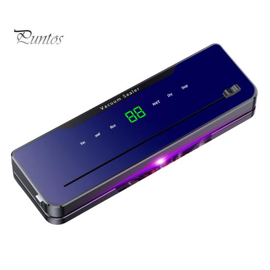 Вакуумный упаковщик с сильной мощностью всасывания, высокоскоростной двигатель, быстрая откачка, водонепроницаемый дизайн с сенсорным экраном, вилка европейского стандарта, автоматическая машина для запечатывания EU королевский синий
Вакуумный упаковщик с сильной мощностью всасывания, высокоскоростной двигатель, быстрая откачка, водонепроницаемый дизайн с сенсорным экраном, вилка европейского стандарта, автоматическая машина для запечатывания EU королевский синий