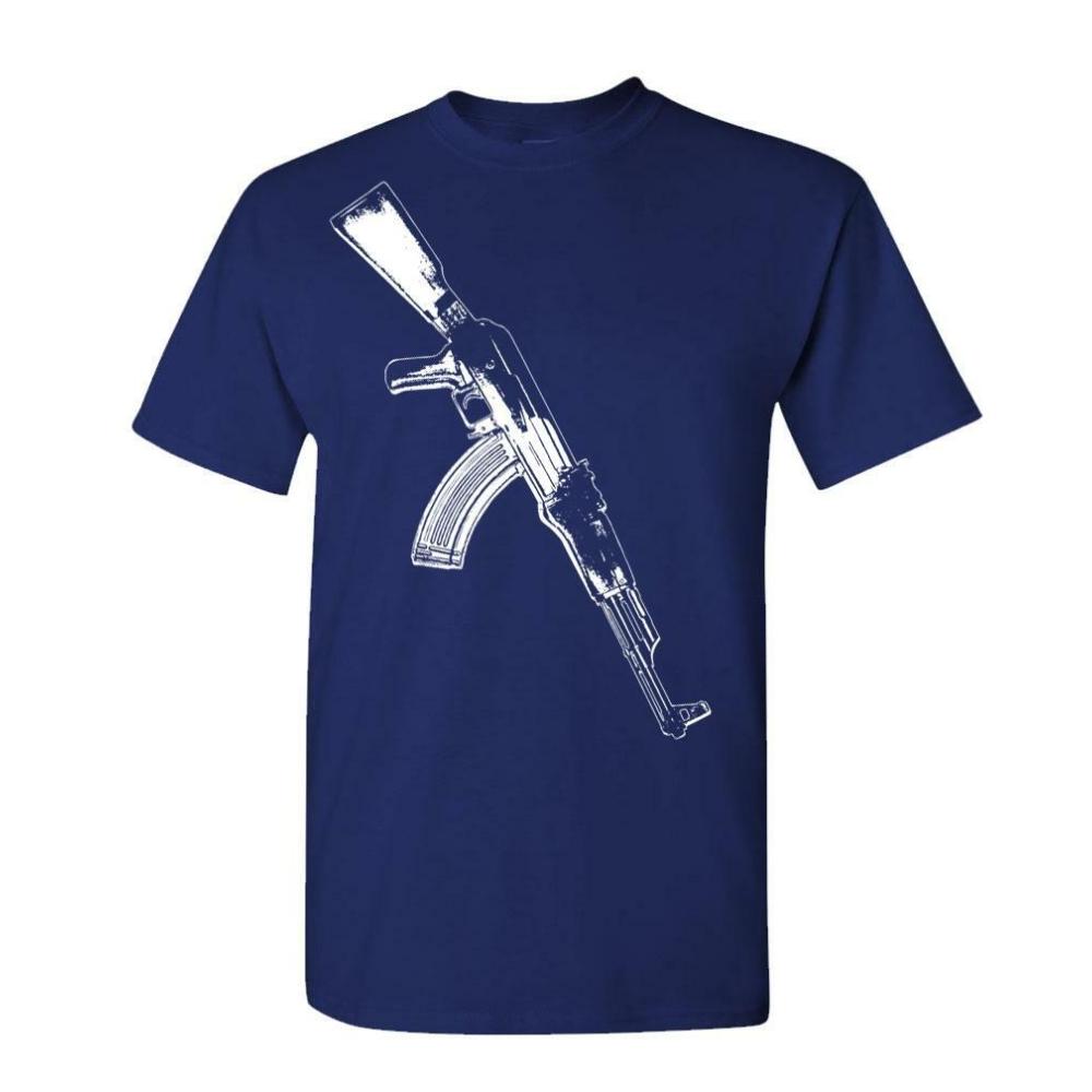 AK47 Auto Assault Rifle Printed Rights Cotton Unisex Graphic T Shirts Vintage Streetwear Shortsleev Ropa Hombre Outdoors 4XL
AK47 Auto Assault Rifle Printed Rights Cotton Unisex Graphic T Shirts Vintage Streetwear Shortsleev Ropa Hombre Outdoors 4XL