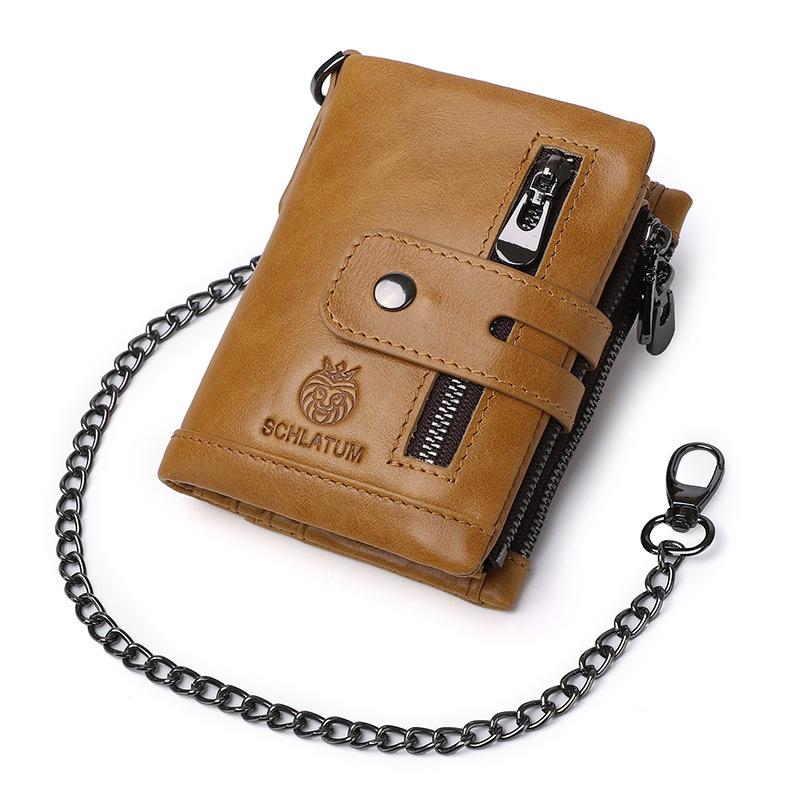 Anti Theft Brush Leather Wallet with Multiple Card Slots, Detachable Men s Short Vertical Wallet
Anti Theft Brush Leather Wallet with Multiple Card Slots, Detachable Men s Short Vertical Wallet