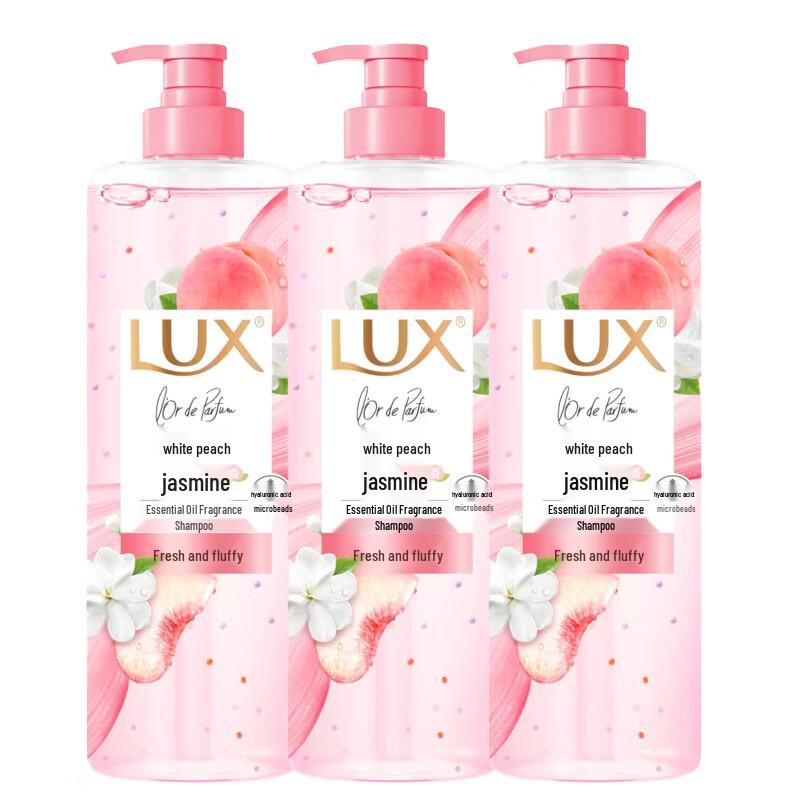 Lux White Peach & Jasmine Essential Oil Fragrance Shampoo
Lux White Peach & Jasmine Essential Oil Fragrance Shampoo