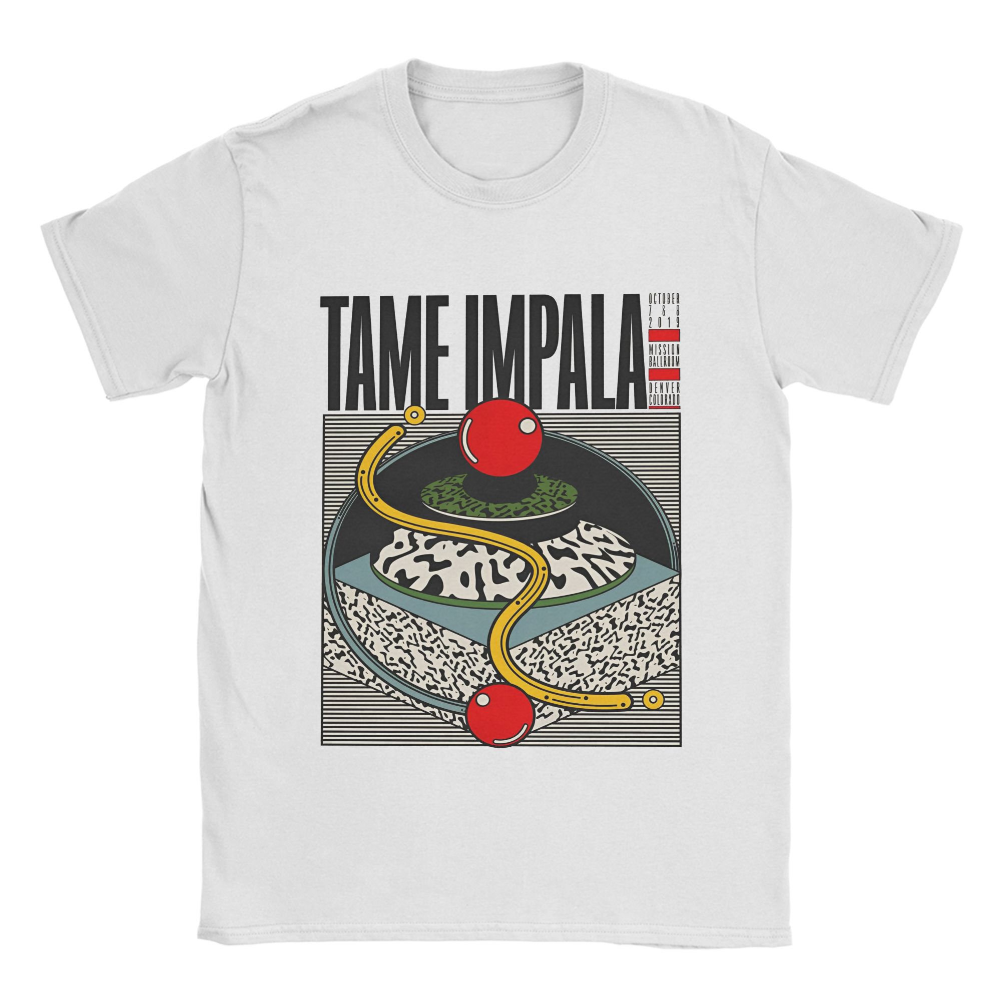 Смішна футболка Tame Impala для чоловіків, з круглим вирізом, з чистої бавовни, футболки поп-рок, футболки з коротким рукавом, 4XL 5XL топи S
Смішна футболка Tame Impala для чоловіків, з круглим вирізом, з чистої бавовни, футболки поп-рок, футболки з коротким рукавом, 4XL 5XL топи S