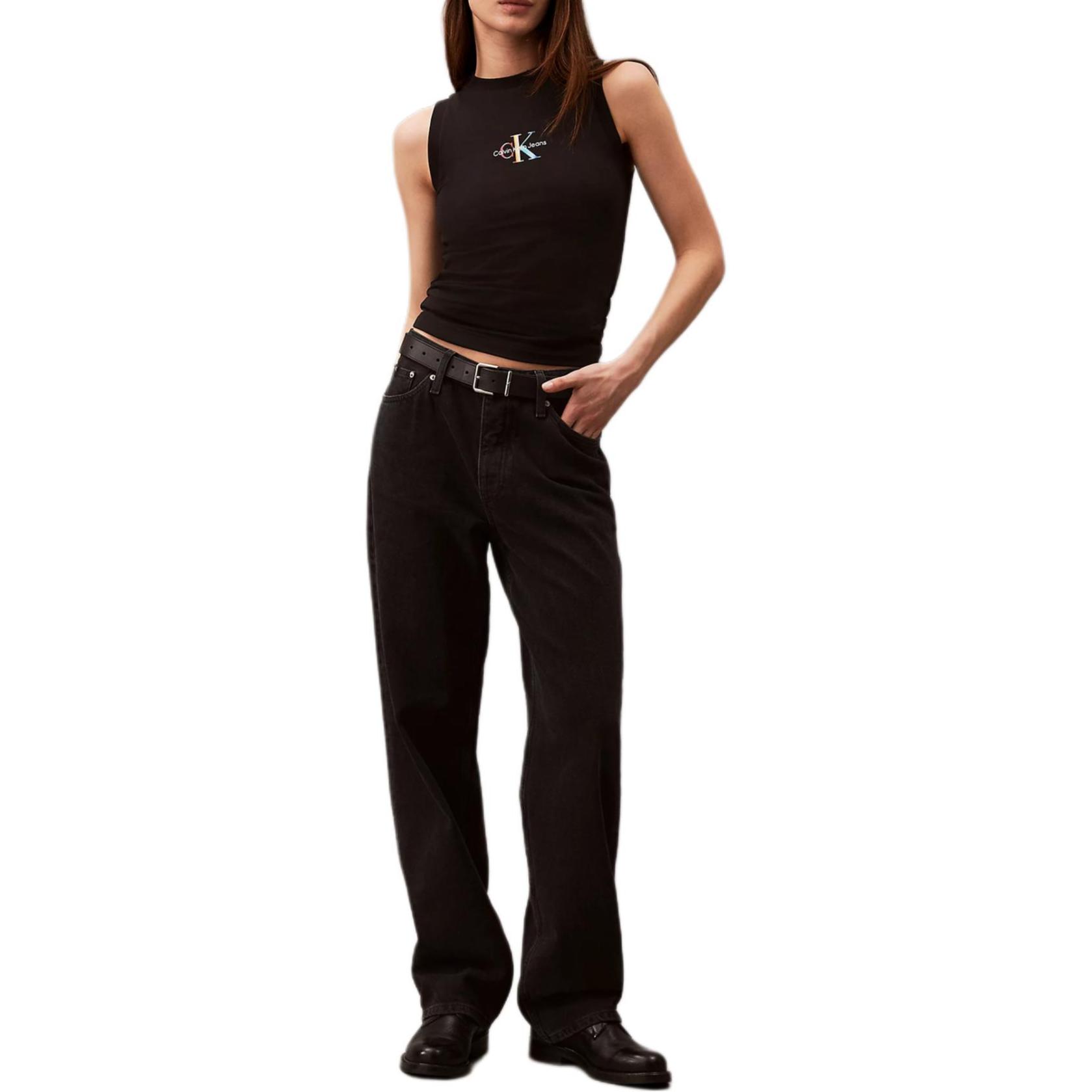 Calvin Klein Pride Series Letter Round Neck Stretch Knit Slim Fit Vest Women tops Black J20J223801-BEH S
Calvin Klein Pride Series Letter Round Neck Stretch Knit Slim Fit Vest Women tops Black J20J223801-BEH S