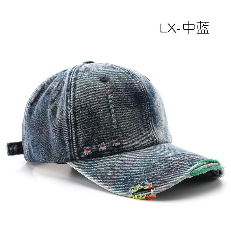 Hat personalized fashion washed hole denim solid color baseball cap outdoor travel sunscreen baseball cap середній синього кольору
Hat personalized fashion washed hole denim solid color baseball cap outdoor travel sunscreen baseball cap середній синього кольору