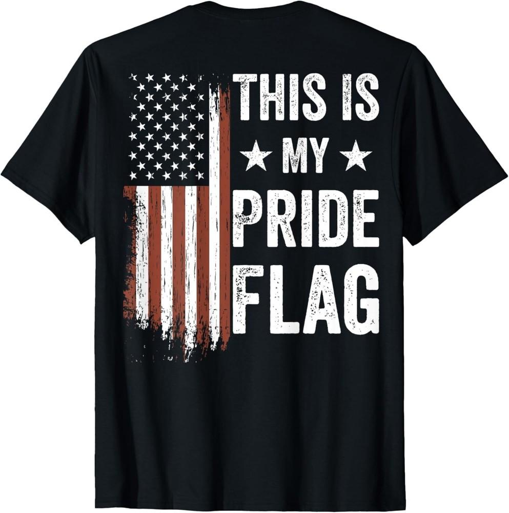 This Is My Pride Flag American Patriotic 4th Of July ON BACK Unisex T-Shirt XL
This Is My Pride Flag American Patriotic 4th Of July ON BACK Unisex T-Shirt XL