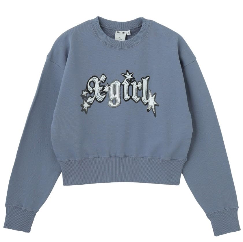 Overlapped Logo Compact Sweat Top Light Medium X-girl (105251012017) Blue,
Overlapped Logo Compact Sweat Top Light Medium X-girl (105251012017) Blue,