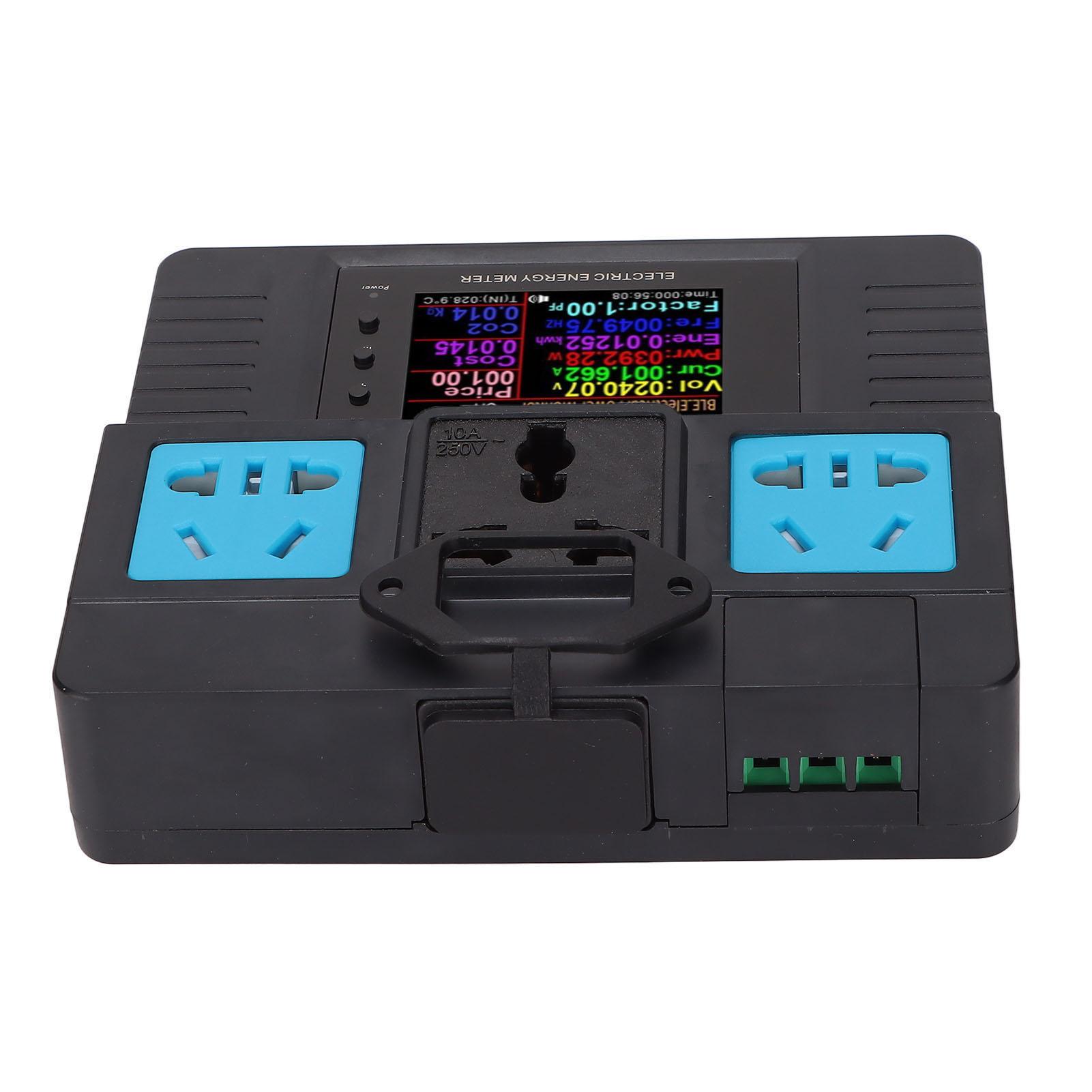 Electricity Usage Monitor Minus10 To +60 celsius Security Protection 2.4in Color Display for Office EU US
Electricity Usage Monitor Minus10 To +60 celsius Security Protection 2.4in Color Display for Office EU US