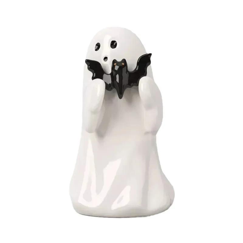 Bootiful Resin Ghost Halloween Decorative Figurine Target Spooky Small Ornament Holding Pumpkin and Bat Halloween Decoration
Bootiful Resin Ghost Halloween Decorative Figurine Target Spooky Small Ornament Holding Pumpkin and Bat Halloween Decoration