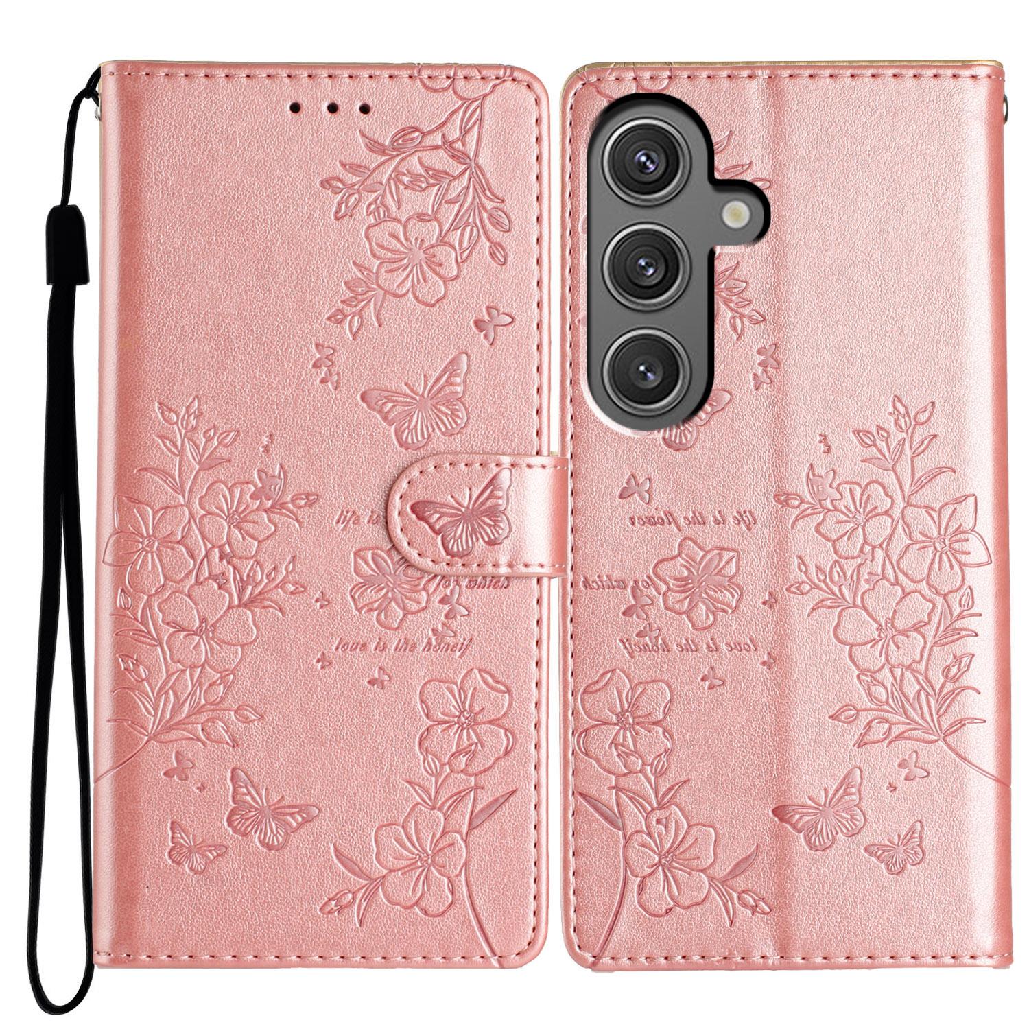 Чехол-кошелек для телефона Samsung Galaxy A15 5G, кожаный чехол с цветочным принтом в виде бабочки Rose Gold
Чехол-кошелек для телефона Samsung Galaxy A15 5G, кожаный чехол с цветочным принтом в виде бабочки Rose Gold