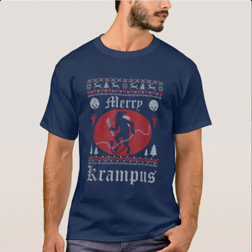 Merry Krampus Horror Ugly Christmas Sweater Xmas TShirt 100 Cotton ONeck Summer Short Sleeve Casual Mens Tshirt Size S3XL 4XL
Merry Krampus Horror Ugly Christmas Sweater Xmas TShirt 100 Cotton ONeck Summer Short Sleeve Casual Mens Tshirt Size S3XL 4XL
