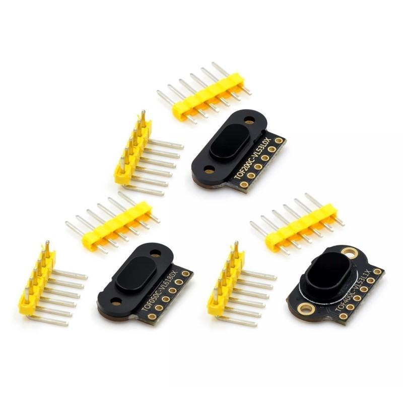 TOF050C TOF200C TOF400C laser ranging sensor module TOF time-of-flight distance IIC output for arduino VL6180 VL53L0X VL53L1X
TOF050C TOF200C TOF400C laser ranging sensor module TOF time-of-flight distance IIC output for arduino VL6180 VL53L0X VL53L1X